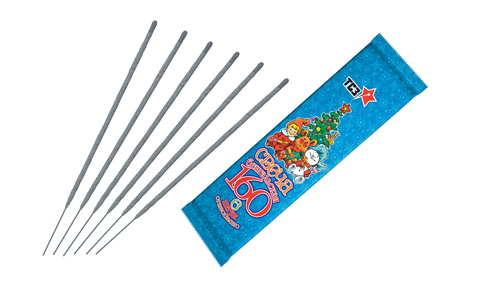  Бенгальские свечи 6 шт 160 мм в пакете  в Геленджике