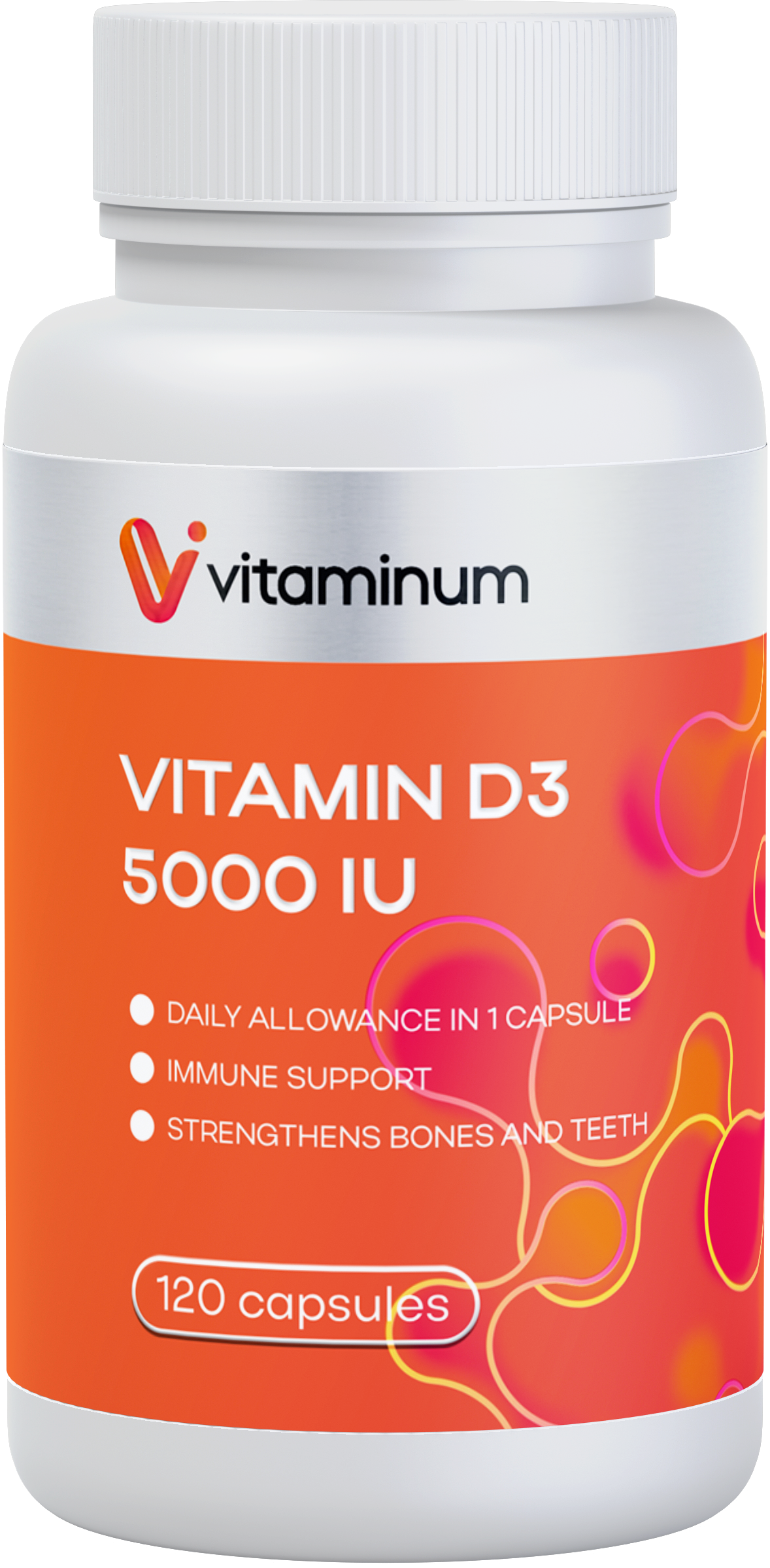  Vitaminum ВИТАМИН Д3 (5000 МЕ) 120 капсул 260 мг  в Геленджике